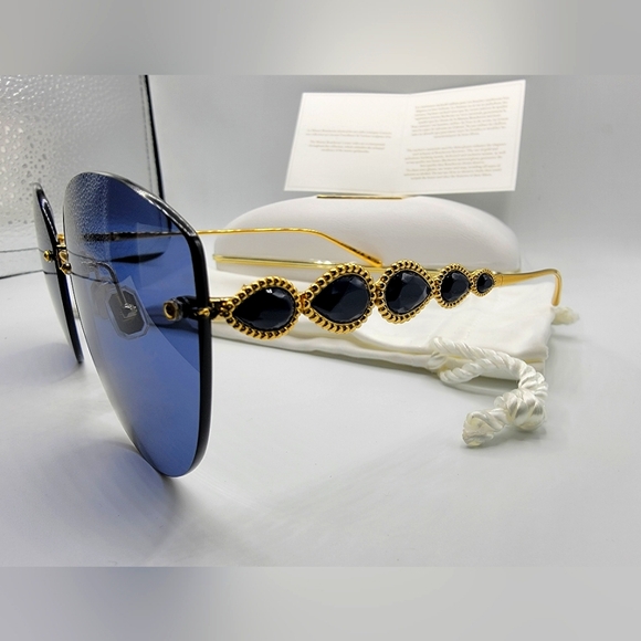 🏆Boucheron BC0132S 002 ‼️Size 63-18-130.Made in Italy 100% authentic - Picture 2 of 16